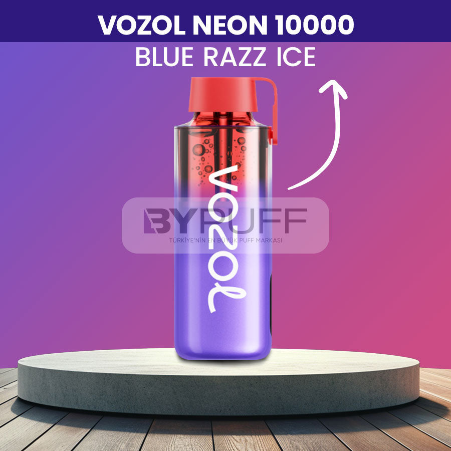 Vozol Neon 10000 Blue Razz ice