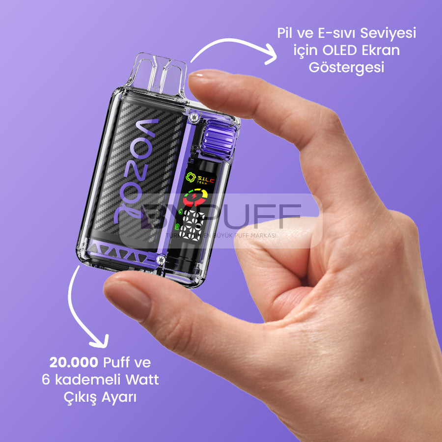 Vozol Vista 20000 Grape Ice